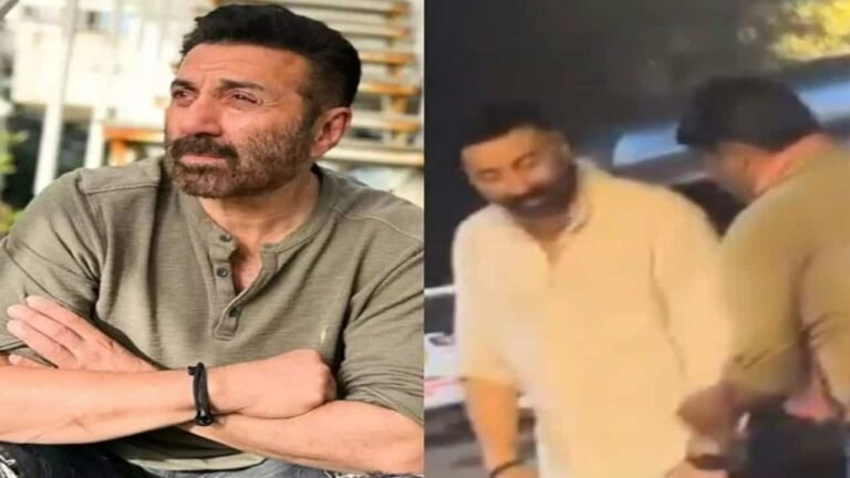 Sunny Deol drunk on a busy street, the video went viral