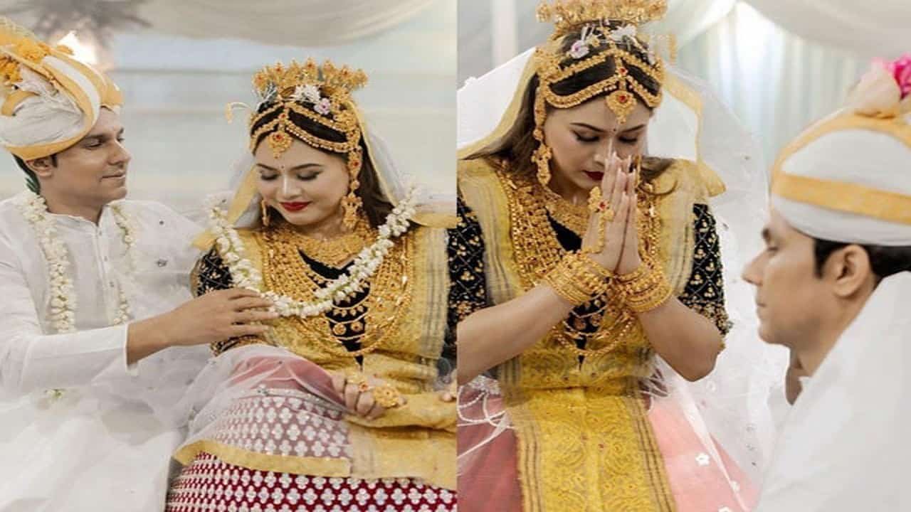 Bollywood actor Randeep Hooda's wedding photos viral